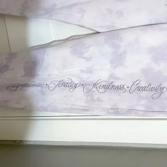 NIKE purple Tie-dye Standard fit mid rise size 2X Creativity sweatpants NEW - Picture 3 of 11